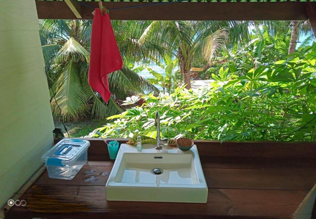 L'Auberge De Jeunesse Tahiti Iti - Beach Hostel Afaahiti Eksteriør bilde